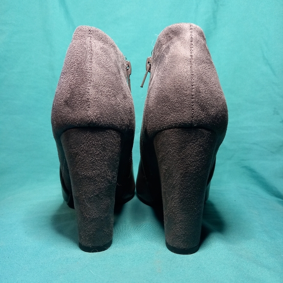 Gray Ankle Boots - Picture 3 of 5